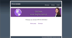 Desktop Screenshot of dogma.com.pl