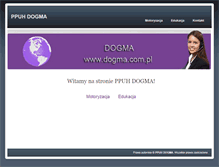 Tablet Screenshot of dogma.com.pl