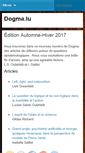 Mobile Screenshot of dogma.lu