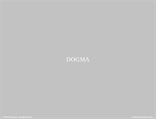 Tablet Screenshot of dogma.name